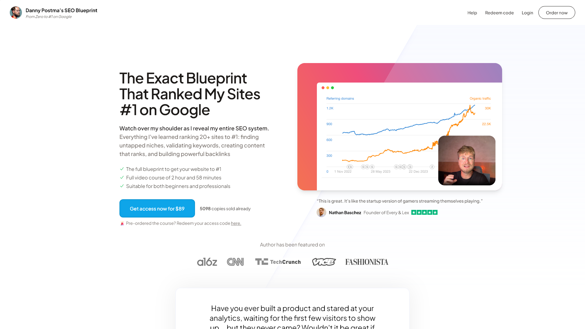 SEO Course by Danny screenshot